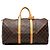 Borsa da viaggio Louis Vuitton Monogram Keepall 50 Marrone