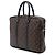 Borsa Business Porte Documents Jour Louis Vuitton Monogram Macassar Marrone - vista 2