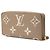 Portafoglio Lungo Louis Vuitton Bicolor Monogram Empreinte Giant Zippy Wallet Marrone - vista 2