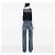 Borsa Sling Anagram in pelle nera LOEWE - vista 7