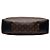 Borsa a Tracolla Louis Vuitton Monogram Macassar Torres Marrone - vista 3