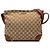Borsa a tracolla Gucci GG Canvas Web beige