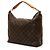 Borsa Hobo Louis Vuitton Monogram Sully MM Marrone - vista 2