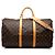 Borsa da viaggio Louis Vuitton Monogram Keepall Bandouliere 50 Marrone
