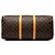 Borsa da viaggio Louis Vuitton Monogram Keepall Bandouliere 50 Marrone - vista 3