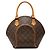 Borsa Louis Vuitton Monogram Ellipse PM Marrone