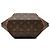Borsa Louis Vuitton Monogram Ellipse PM Marrone - vista 3