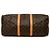 Borsa da viaggio Louis Vuitton Monogram Keepall Bandouliere 50 Marrone - vista 3