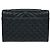 Autre Marque Um design de aba envelope que harmoniza um padrão de matelassê chevron e diamante sofisticado confere a sensibilidade distintamente sofisticada de Saint Laurent. Fabricado em material altamente durável, é - vista 2