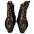 Autre Marque Saint Laurent Rock Chelsea Boots Python-Print Schwarz Gold - Ansicht 3