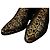 Autre Marque Saint Laurent Rock Chelsea Boots Python-Print Schwarz Gold - Ansicht 8