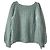 Sézane Aretha Mohair Strickpullover - Hellblau
