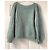 Sézane Aretha Mohair Strickpullover - Hellblau - Ansicht 4