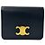Céline Cartera bi-fold de cuero Celine Triomphe Design