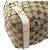 Borsa Gucci in tela GG beige e marrone - vista 10