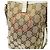Borsa Gucci in tela GG beige e marrone - vista 11