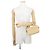 Borsa in rafia crochet Miu Miu Arcadi - vista 4