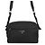 Borsa a tracolla Prada in nylon nero
