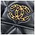 Cartera Chanel negra tri-fold en lambskin - vista 14