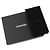 Cartera Chanel negra tri-fold en lambskin - vista 17