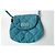 Marc Jacobs Quilted Nylon Mini Messenger Bag - Blu Anatra - vista 5