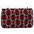 Chanel Classic Timeless Double Flap Quilted Tweed Medium - vista 2