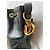 Borsa a secchiello Christian Dior pelle nera fodera Cannage rossa - vista 5