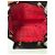 Borsa a secchiello Christian Dior pelle nera fodera Cannage rossa - vista 7