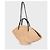 NWT Jil Sander Sombrero Straw & Leather Tote Bag Pre-owned - vista 2