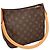 Borsa a tracolla Louis Vuitton Looping MM Monogram - vista 10