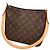 Borsa a tracolla Louis Vuitton Looping MM Monogram - vista 9