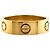 Anello Cartier Love in oro giallo 18K - vista 4