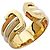 Anello Cartier 2C in oro giallo bianco e rosa