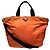 Borsa a mano Prada in nylon arancione