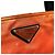Borsa a mano Prada in nylon arancione - vista 9