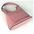 Borsa a tracolla Gucci in pelle GG rosa - vista 2