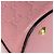 Borsa a tracolla Gucci in pelle GG rosa - vista 3