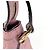 Borsa a tracolla Gucci in pelle GG rosa - vista 5