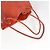 Borsa Tote Gucci in pelle rossa - vista 9