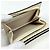 Cartera bi-fold Gucci en cuero blanco - vista 6