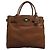 Borsa Mulberry Postman's Lock in pelle marrone