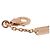 Collana Van Cleef & Arpels Alhambra in oro rosa 18K - vista 13