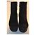 Tod's Stivaletti con zeppa in camoscio nero - vista 3