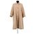 Abrigo de algodón beige Acne Studios