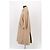 Abrigo de algodón beige Acne Studios - vista 3