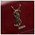 Autre Marque Borsa a tracolla Red Saint Laurent Mini Calfskin Monogram Sunset Wallet on Chain - vista 7