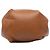 Pouch Hermès Courchevel Vespa Marrone - vista 3