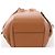 Borsa a mano in pelle LOEWE Hammock Small Marrone - vista 8