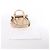 Chloé Borsa 2Way Chloe Dahlia in pelle Beige - vista 14