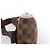 Borsa a tracolla Louis Vuitton Geronimos Damier Ebene Marrone N51994 - vista 7